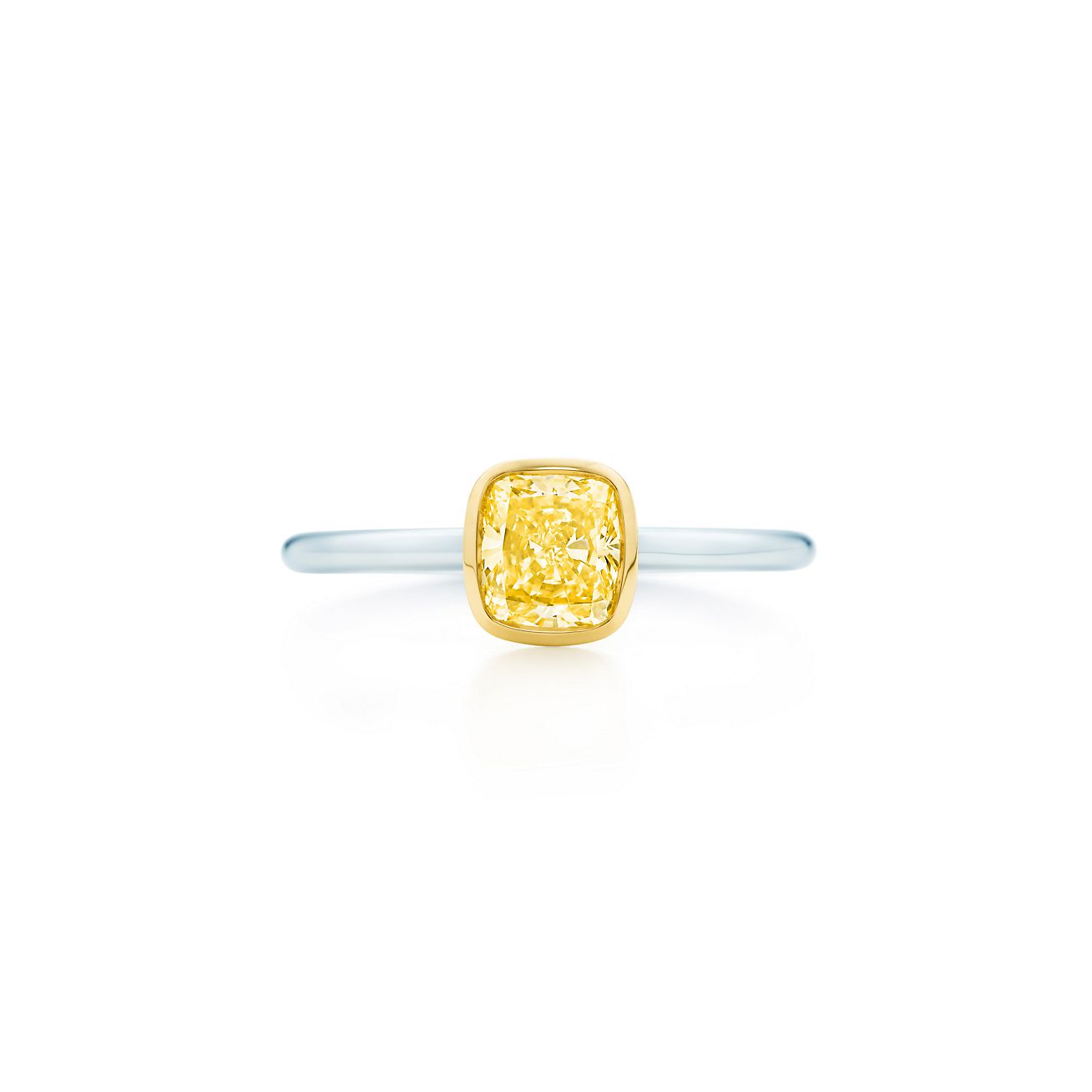 Кольцо Tiffany Bezet™ с желтым 