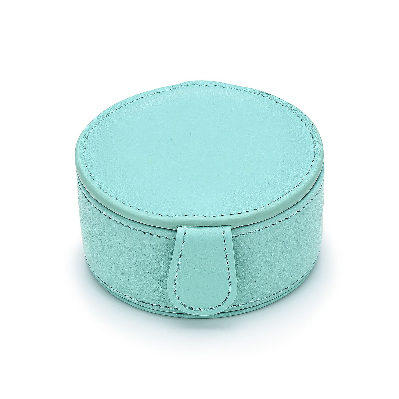Tiffany Blue® travel jewelry case in leather. | Tiffany & Co.