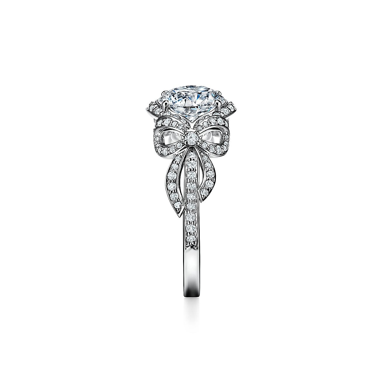 Tiffany bow engagement ring Clearance