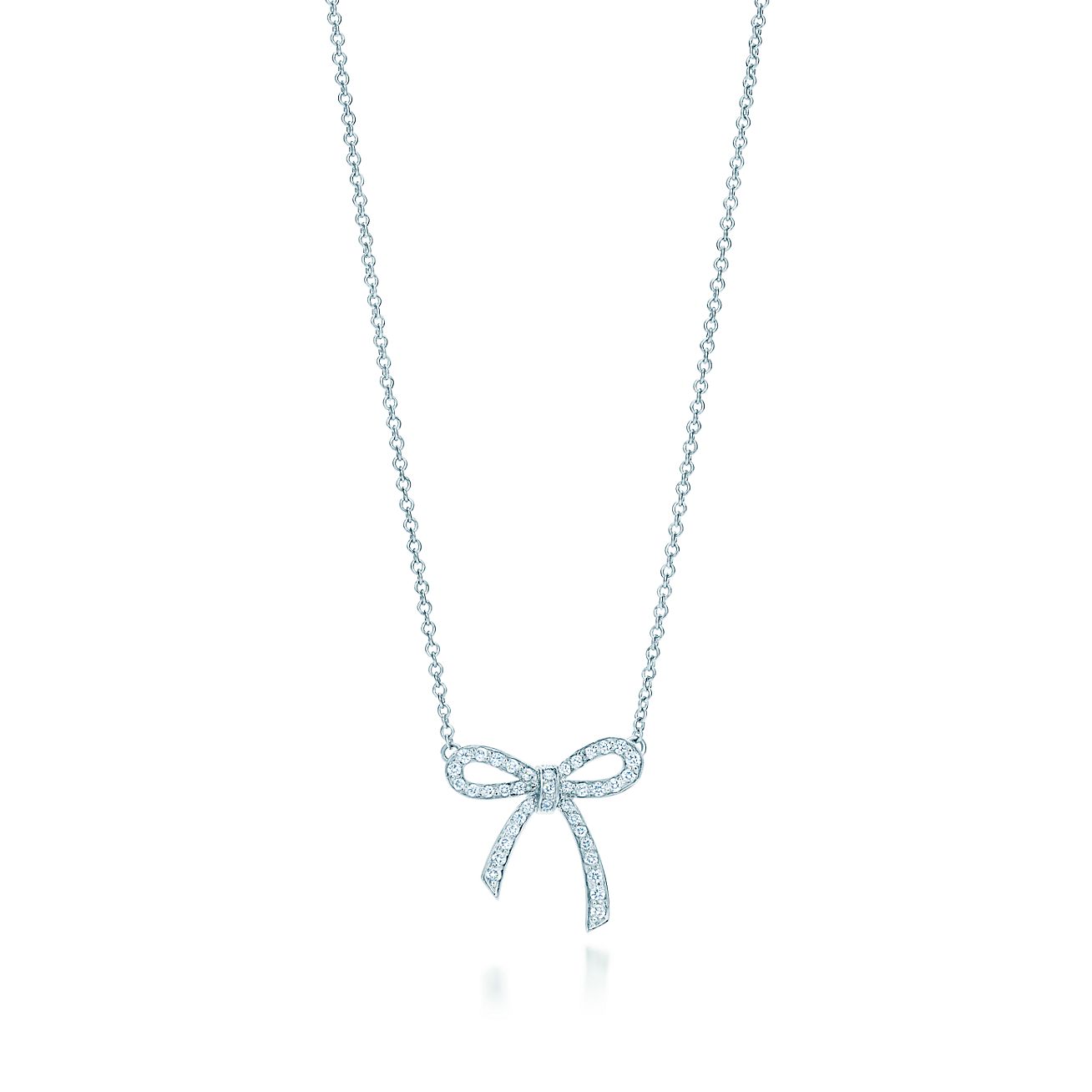 tiffany bow knot pendant