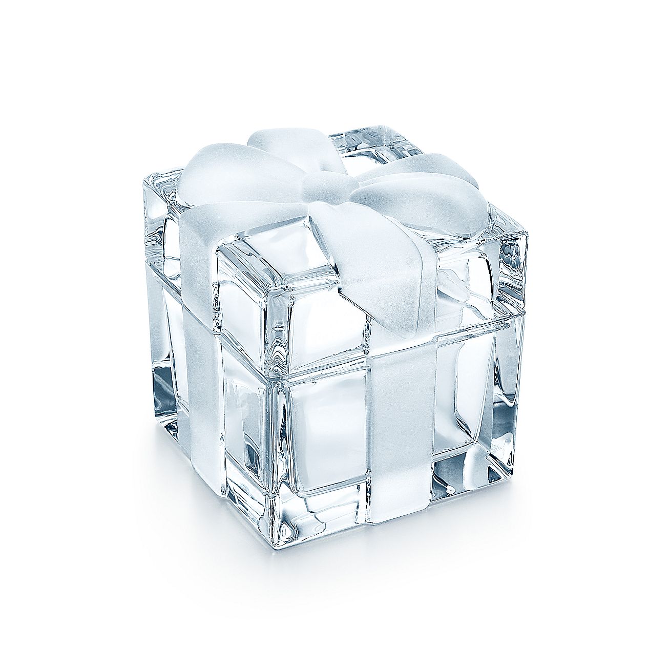 Tiffany Box in crystal. | Tiffany & Co.