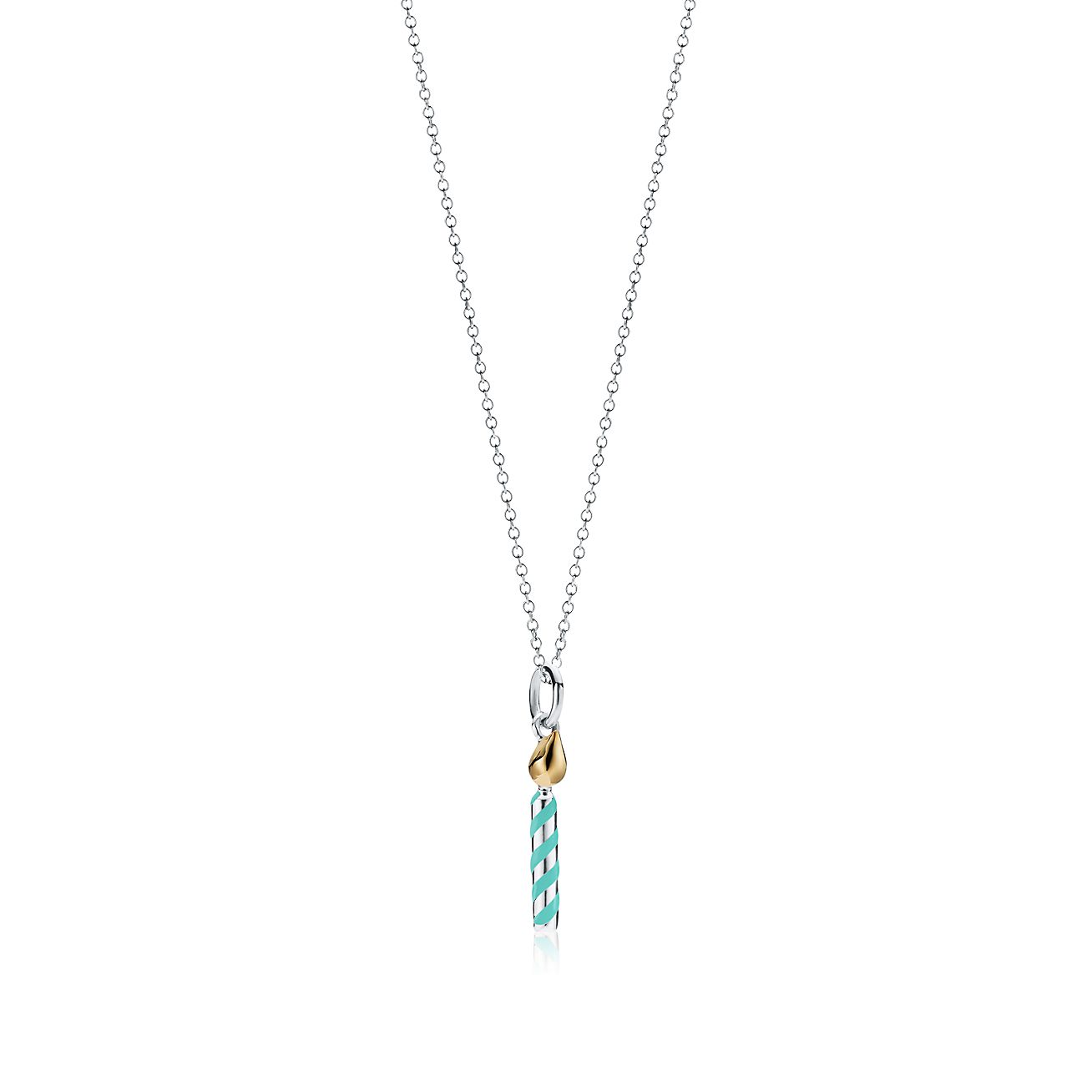 tiffany birthday candle charm