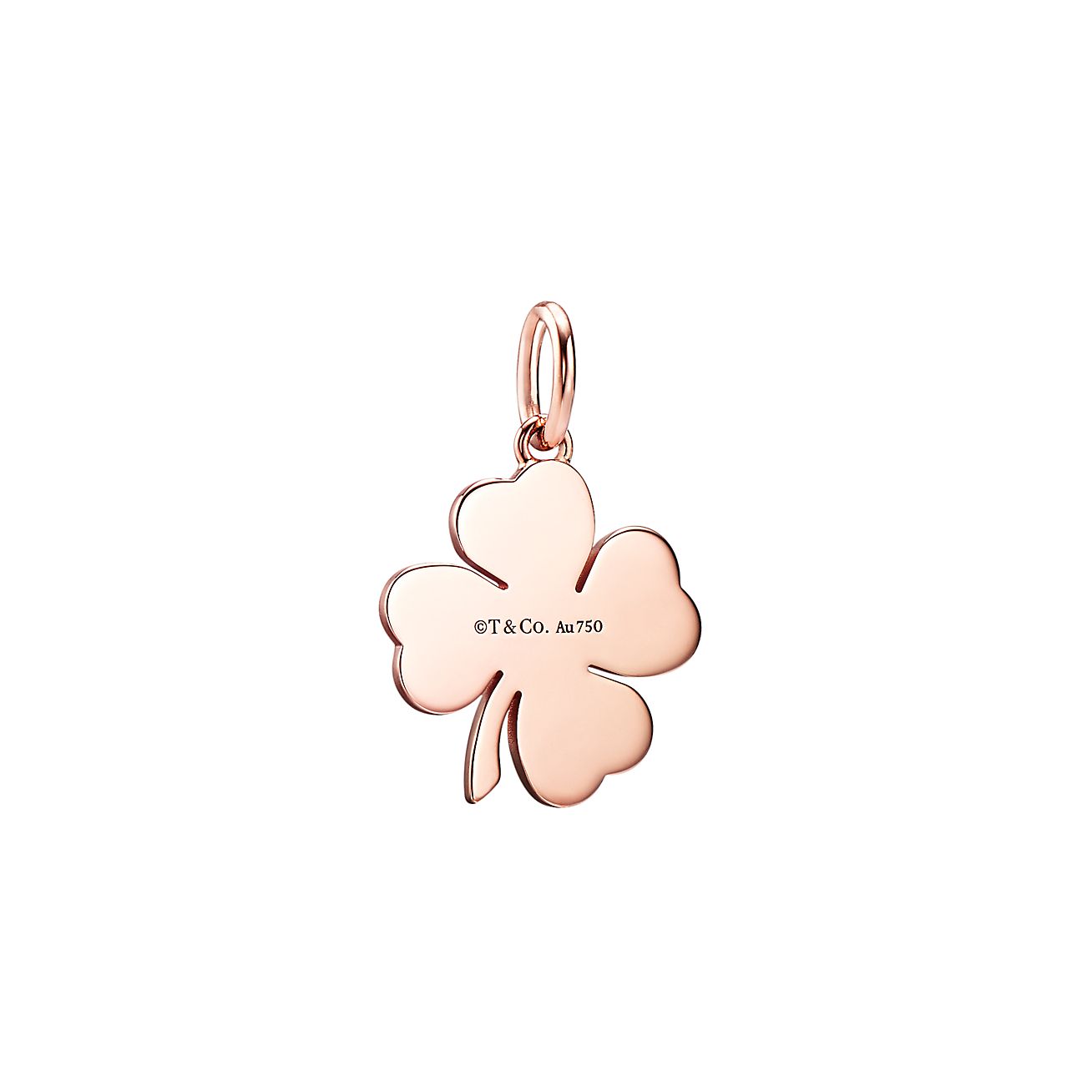 Tiffany Charms four-leaf clover charm 
