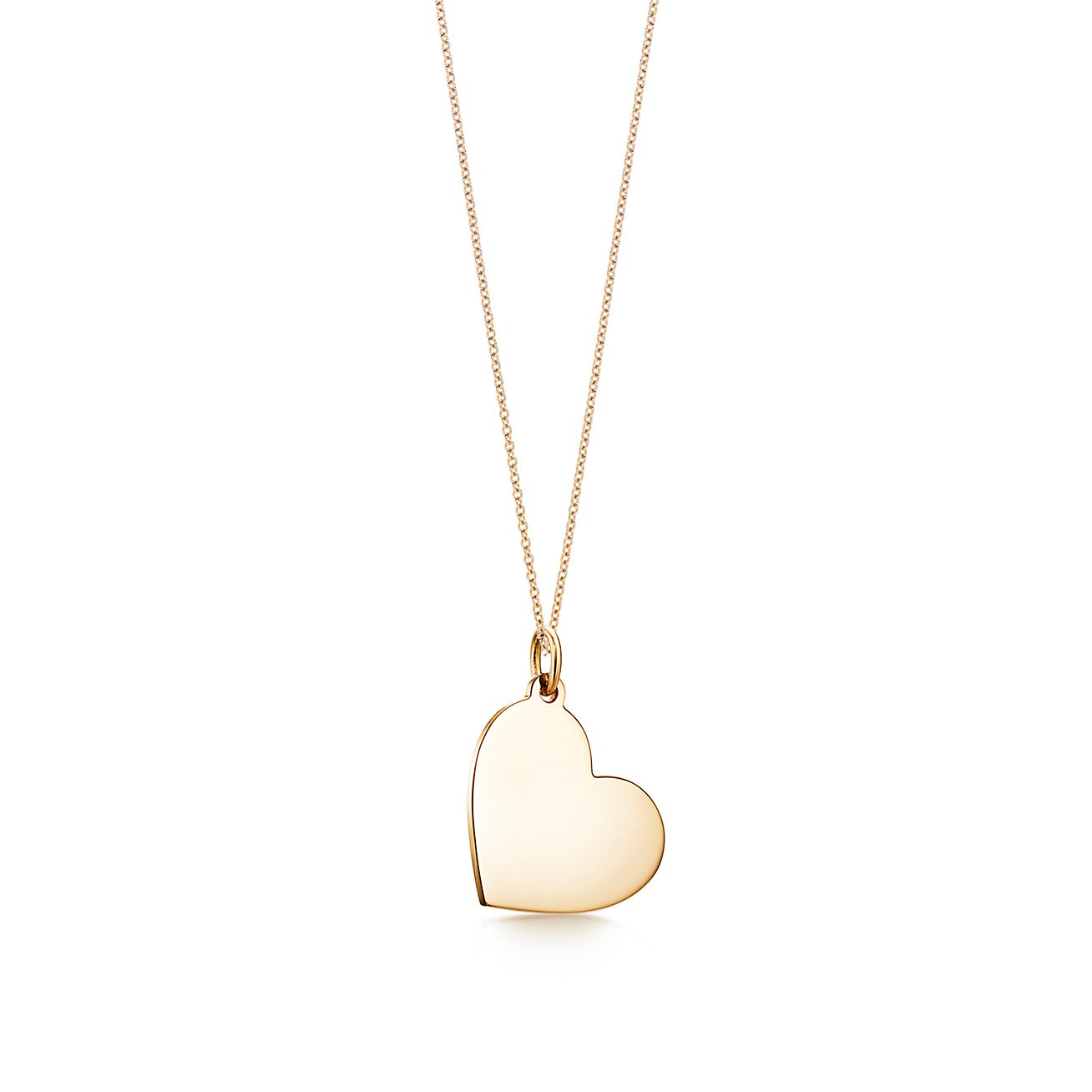 Tiffany Charms heart tag in 18k gold 