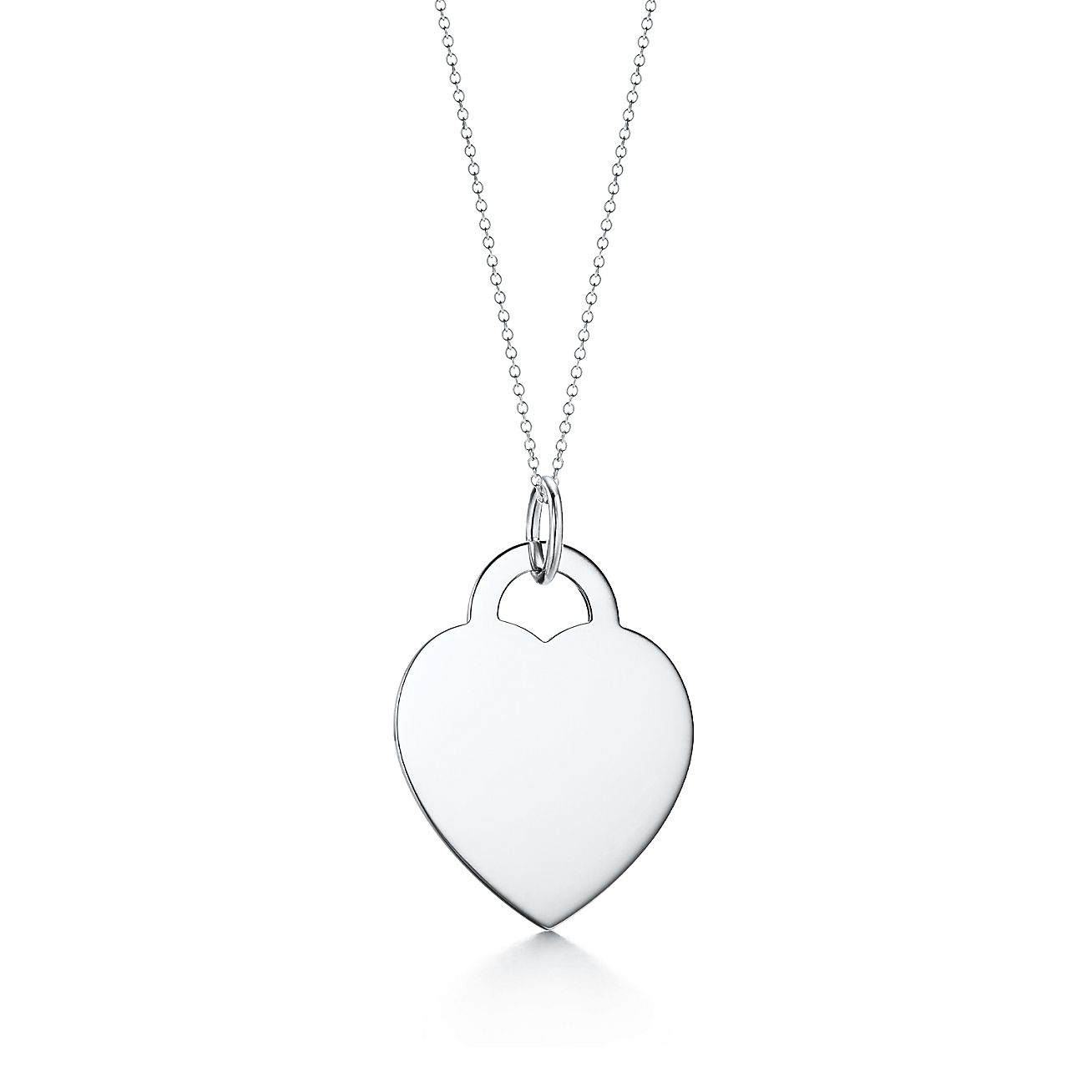 Tiffany Charms Heart Tag Charm