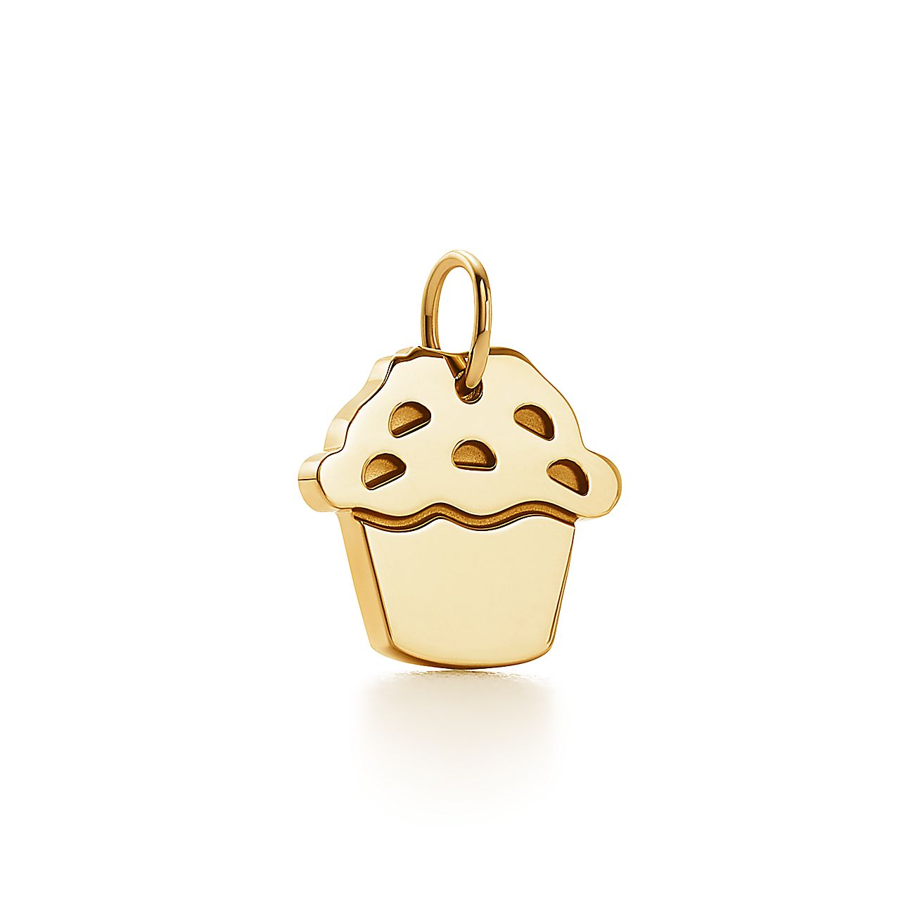 tiffany charms love muffin charm in 18k gold tiffany co