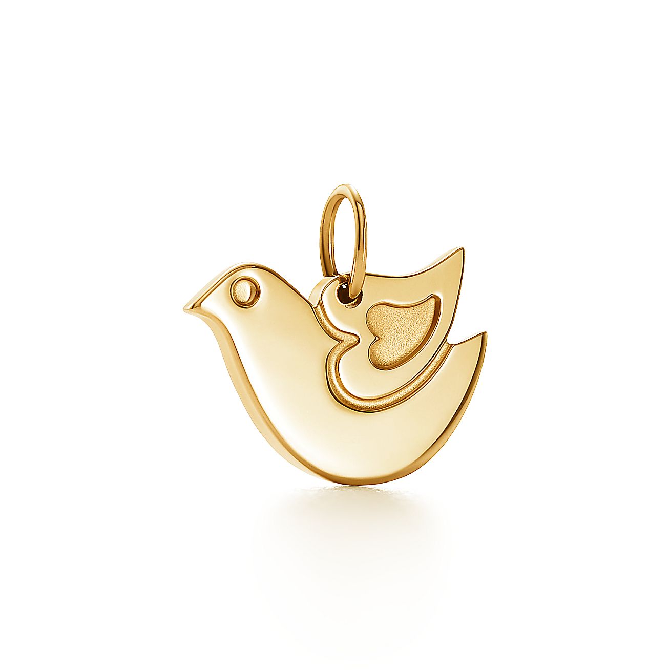 tiffany charms lovey dovey charm in 18k gold tiffany co