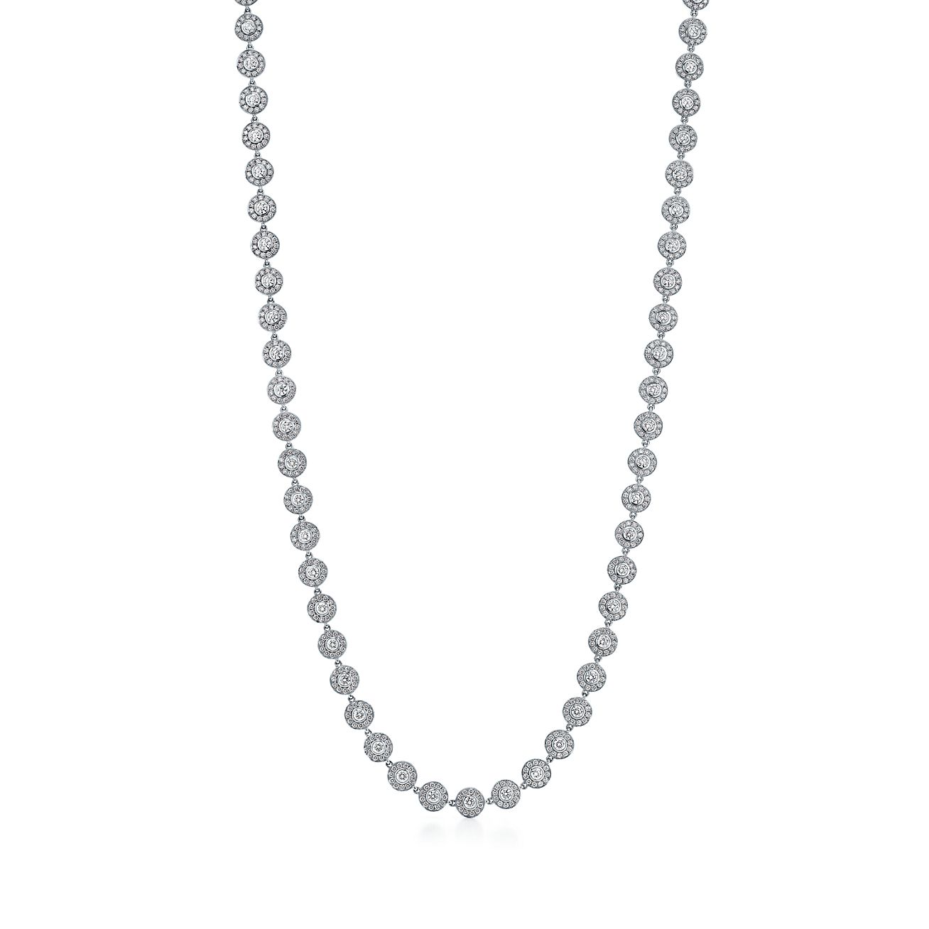 tiffany platinum necklace
