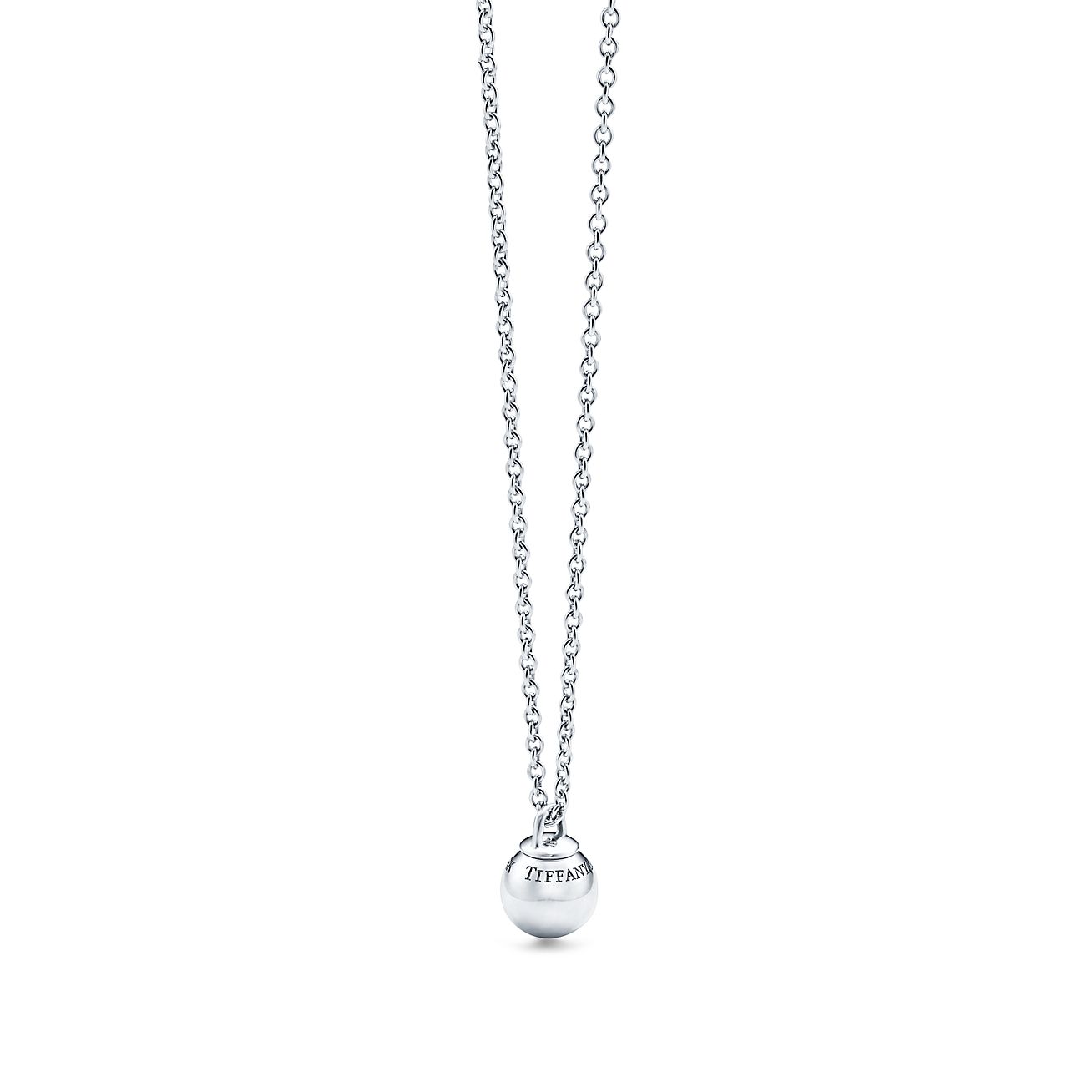 tiffany and co ball necklace