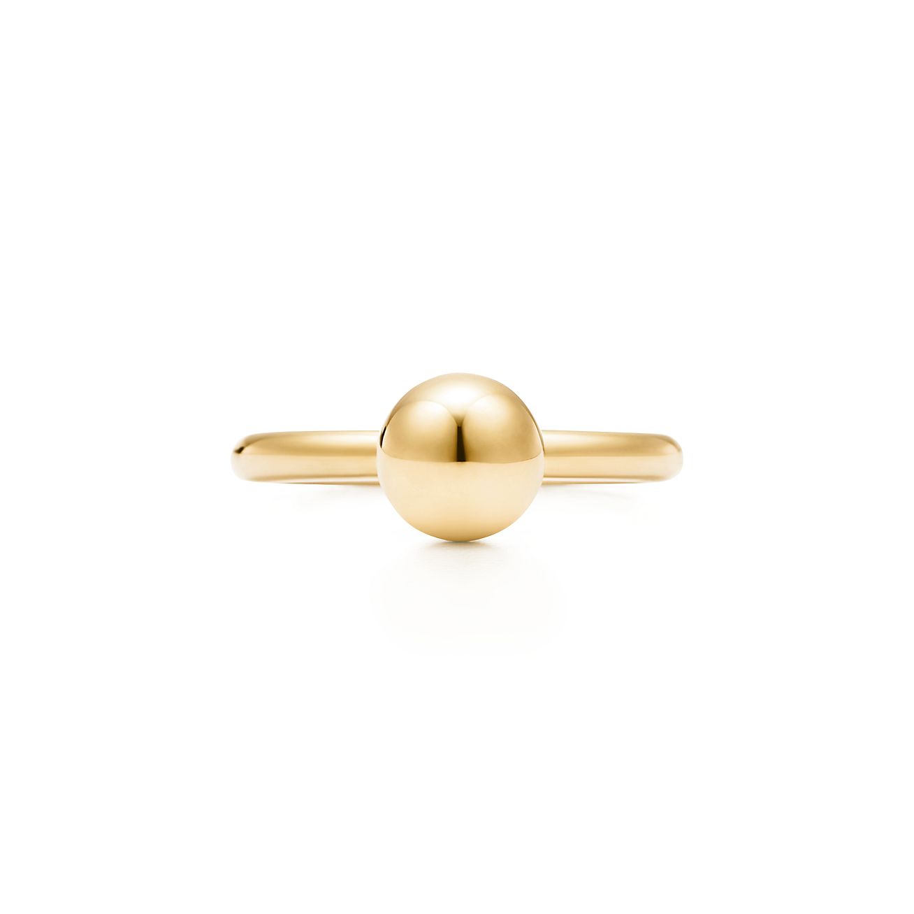 tiffany gold ball ring