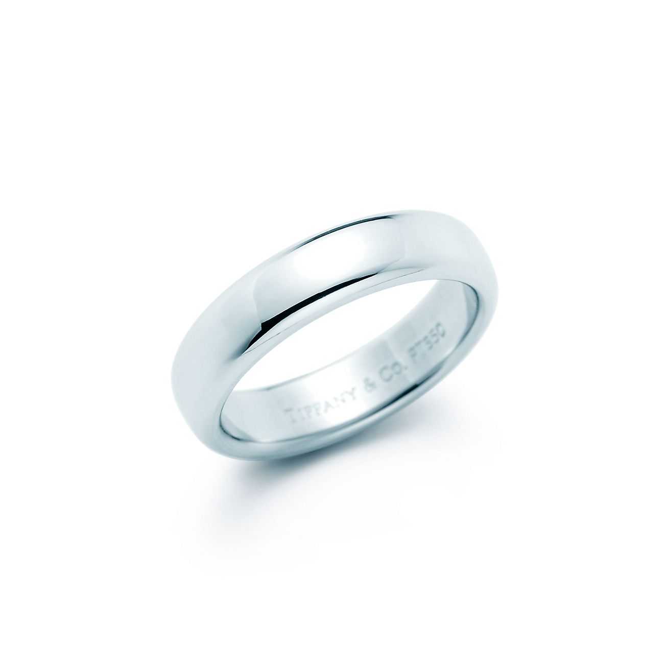 Obruchalnoe Kolco Tiffany Classic Platina Shirina 4 5 Mm Tiffany Co