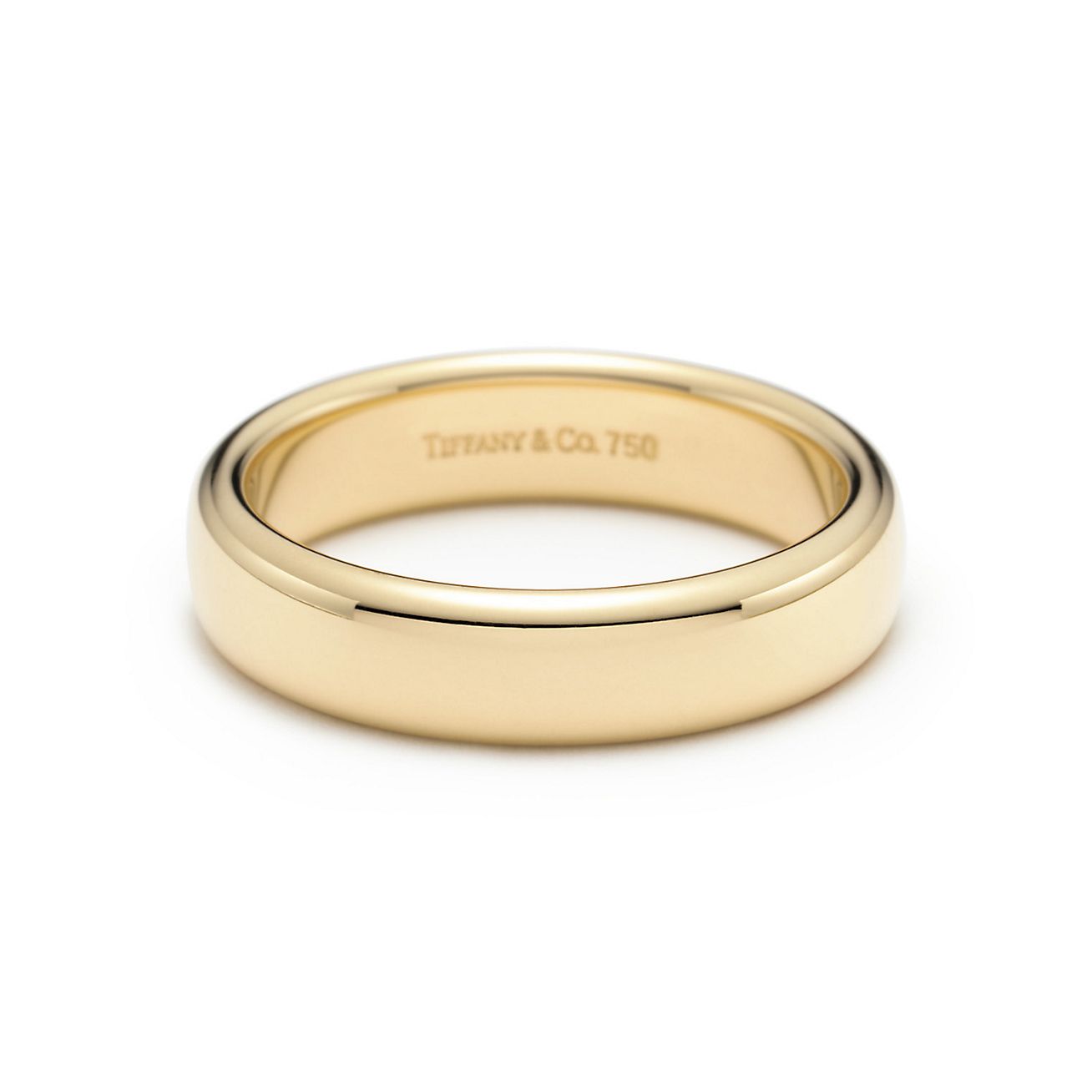 tiffany and co gold wedding band