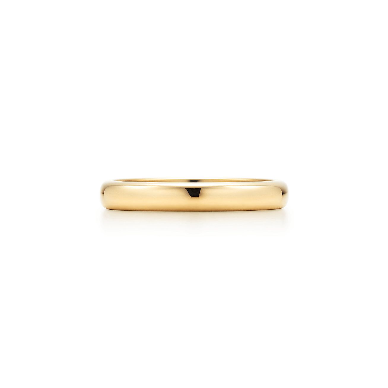 Tiffany Classic Ehering In 18 Karat Gold 3 Mm Breit Tiffany Co