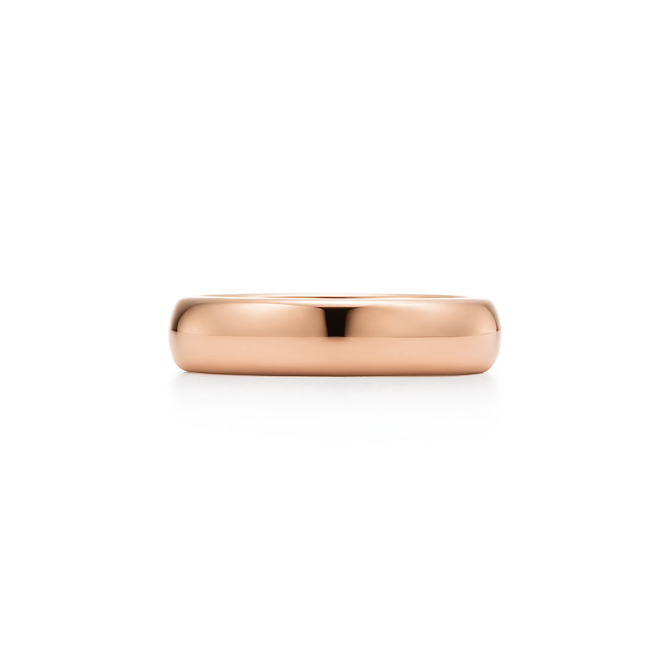 Tiffany Classic Ehering In 18 Karat Rosegold 4 5 Mm Breit