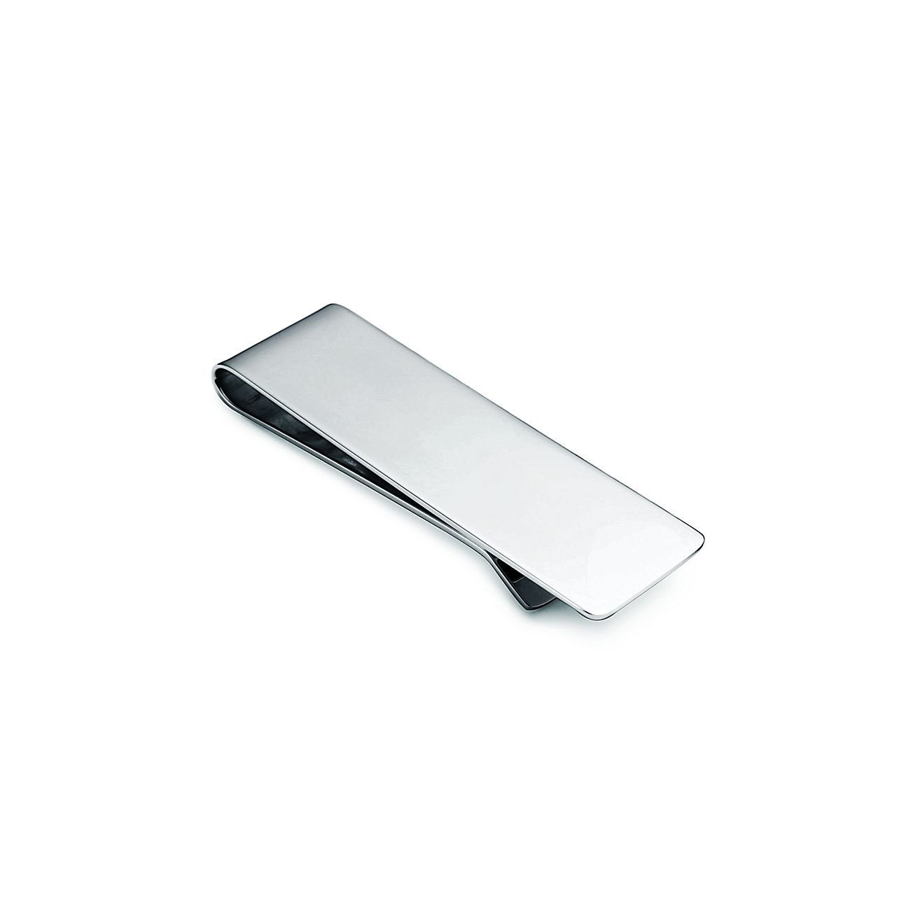 Tiffany Classic money clip in sterling silver.