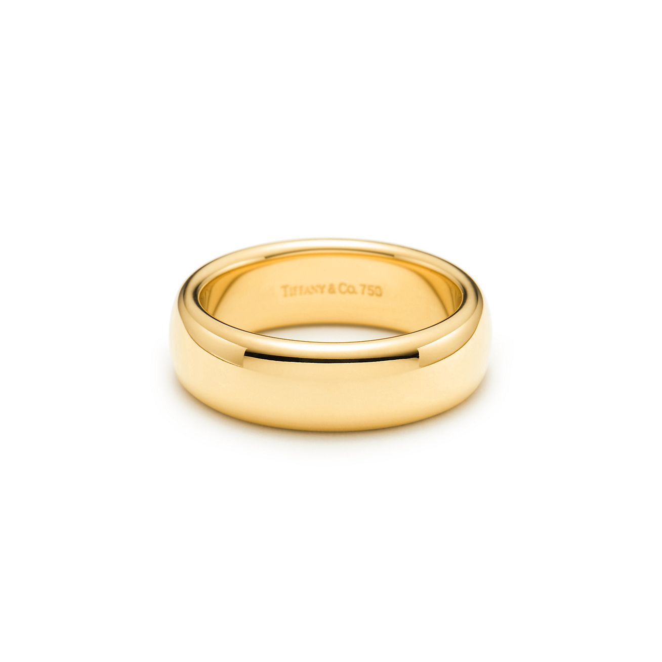 tiffany gold wedding band