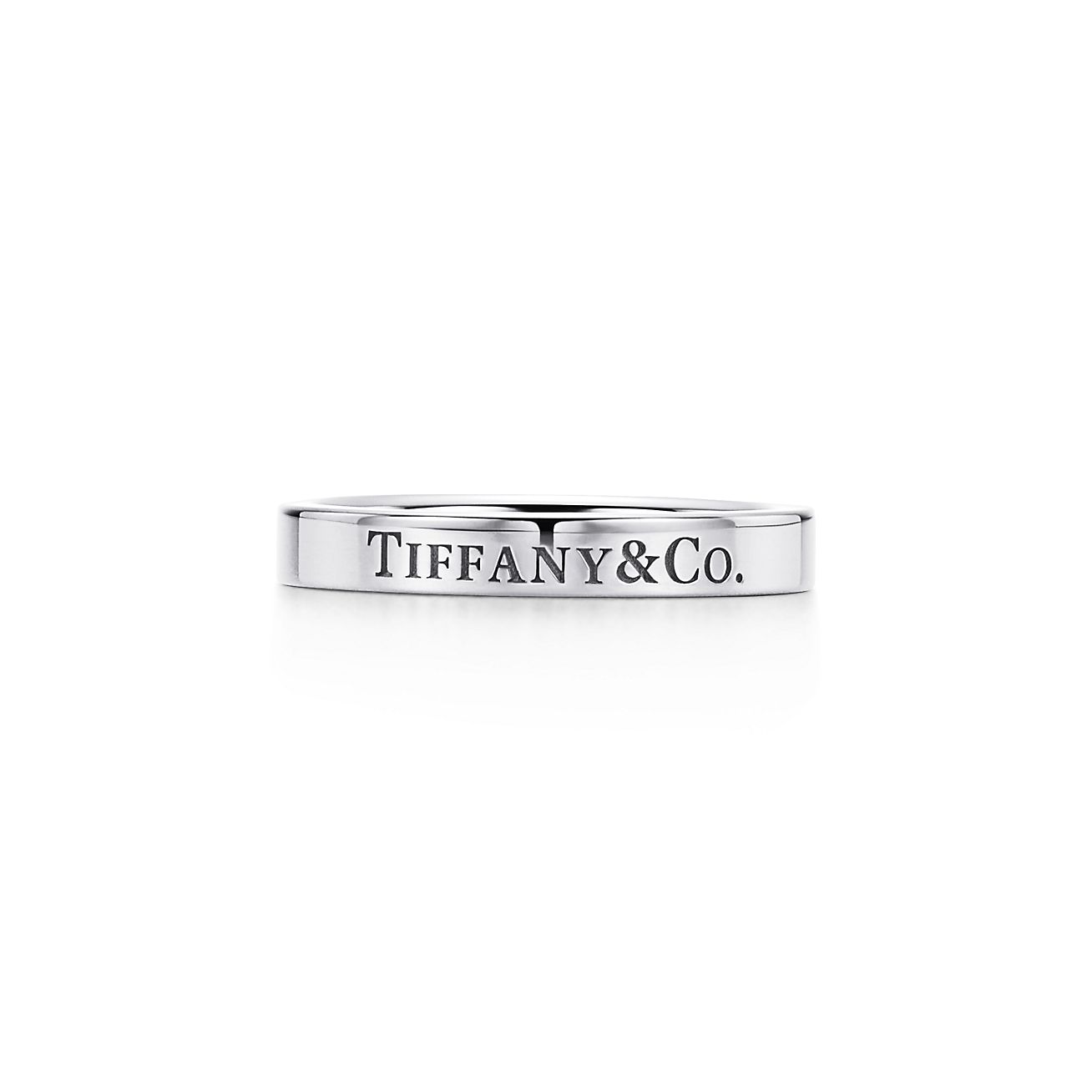 TIFFANY & CO. フラット バンドリング プラチナ 3MM | Tiffany & Co.
