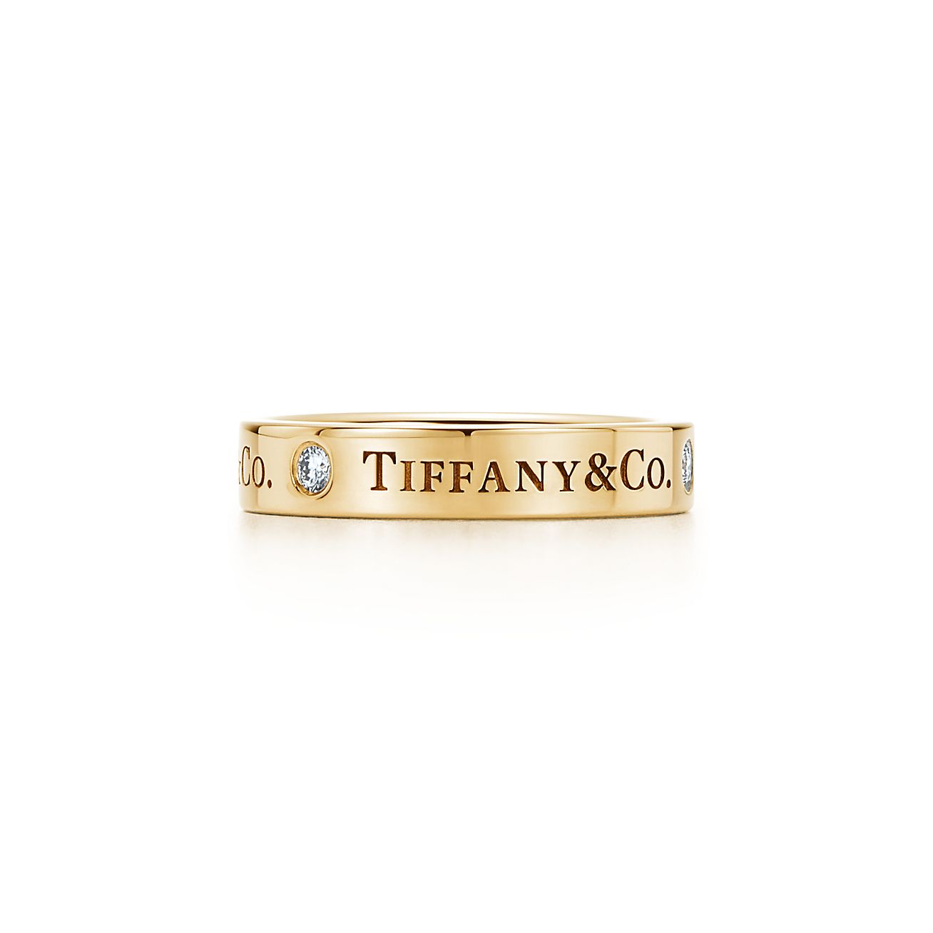 tiffany and co gold band