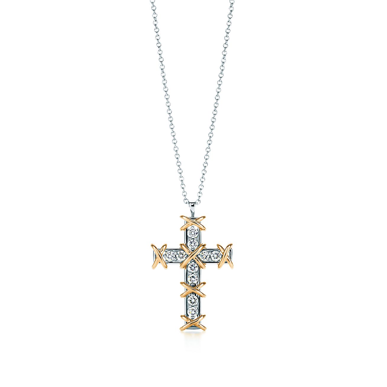 tiffany and co cross pendant