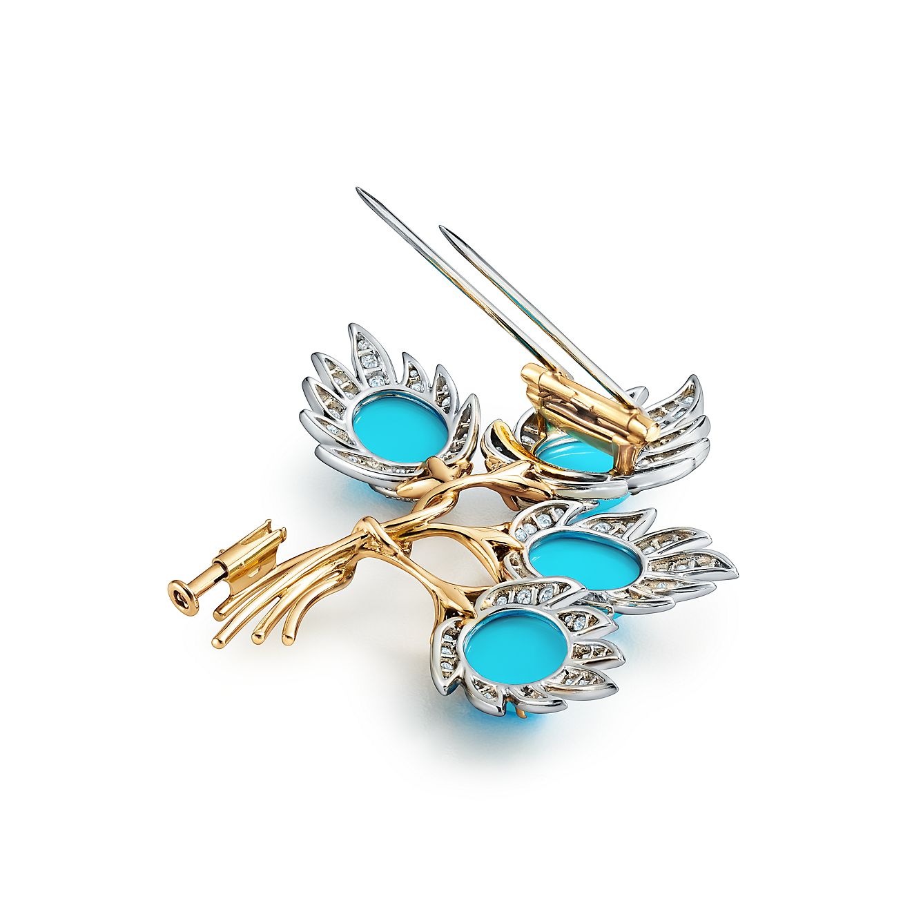 Tiffany & Co. Schlumberger 4 Leaves Brooch