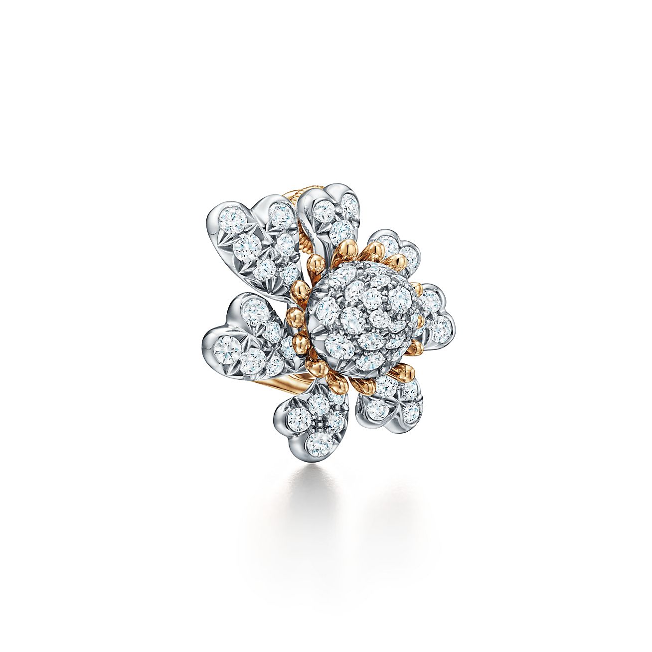 Tiffany & Co. Schlumberger Cones with Petals Ear Clips