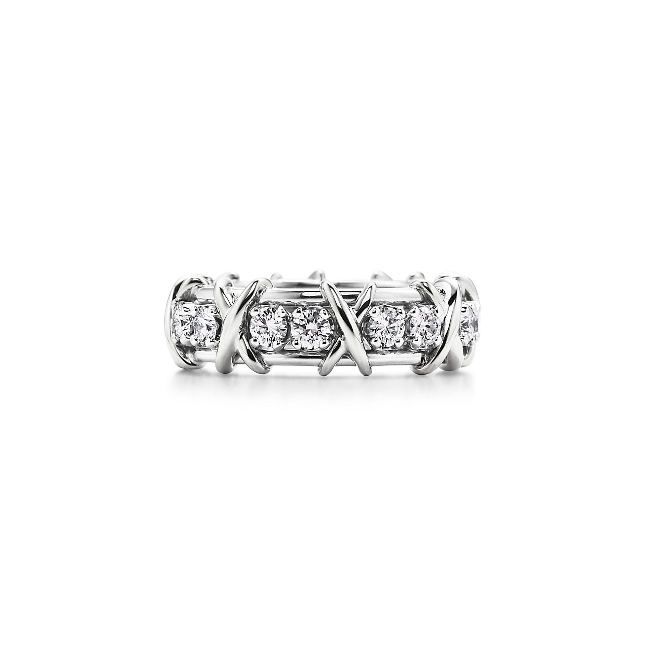 Tiffany&Co.SchlumbergerEighteenStoneRing