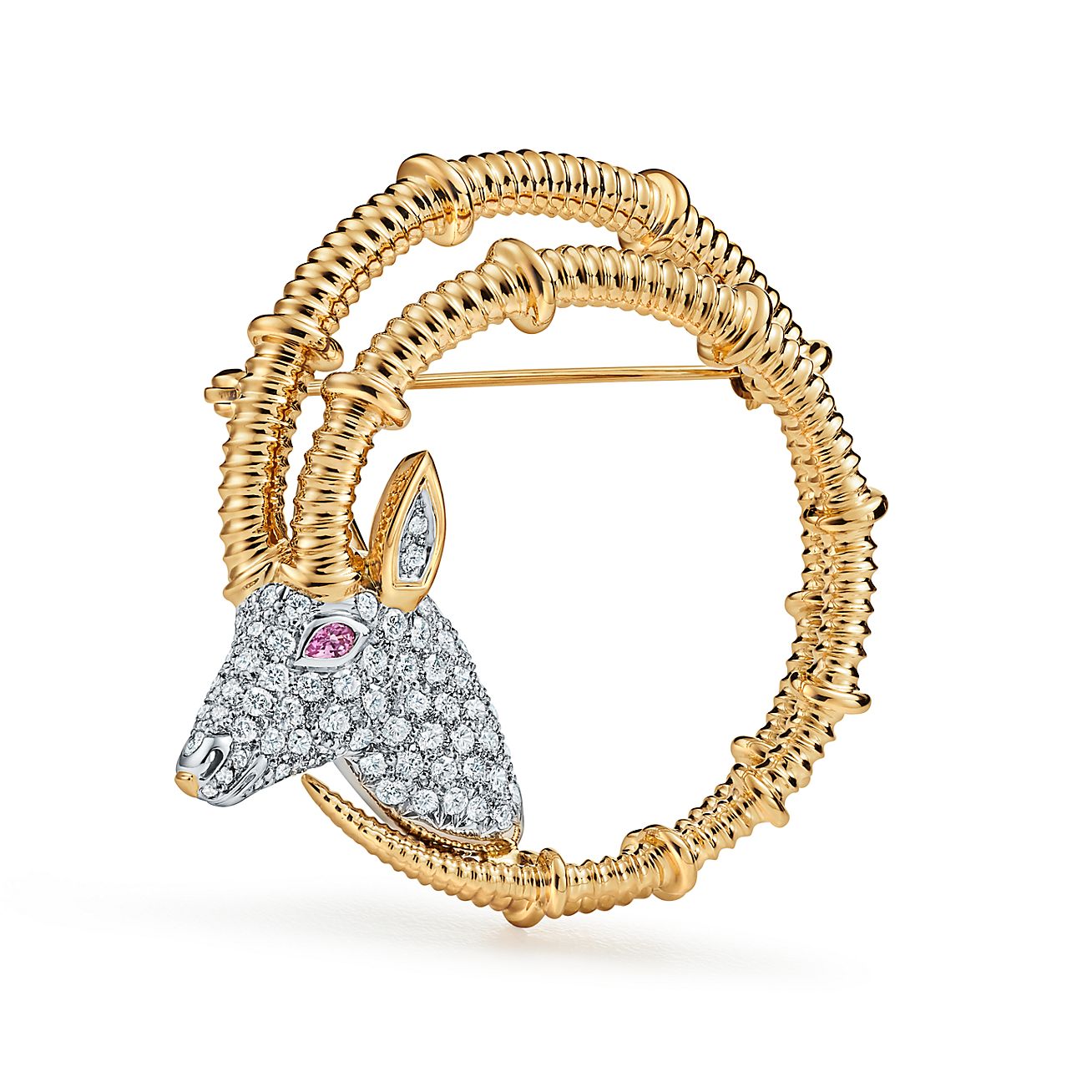 Tiffany & Co. Schlumberger Ibex Brooch