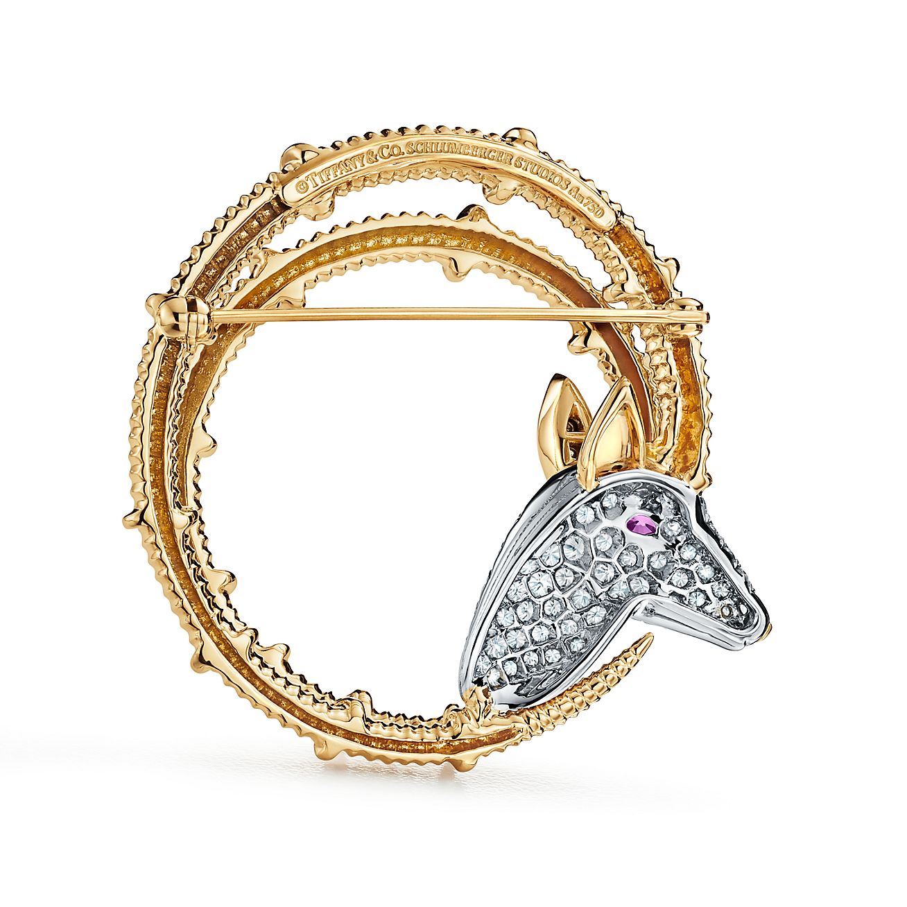 Tiffany & Co. Schlumberger Ibex Brooch