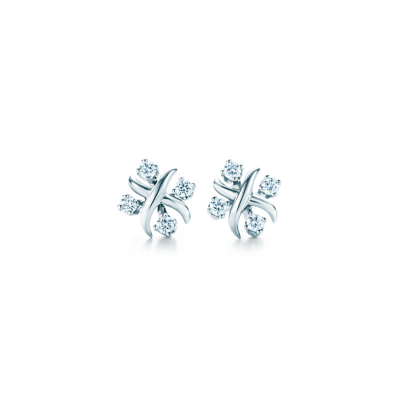 tiffany co diamond earrings