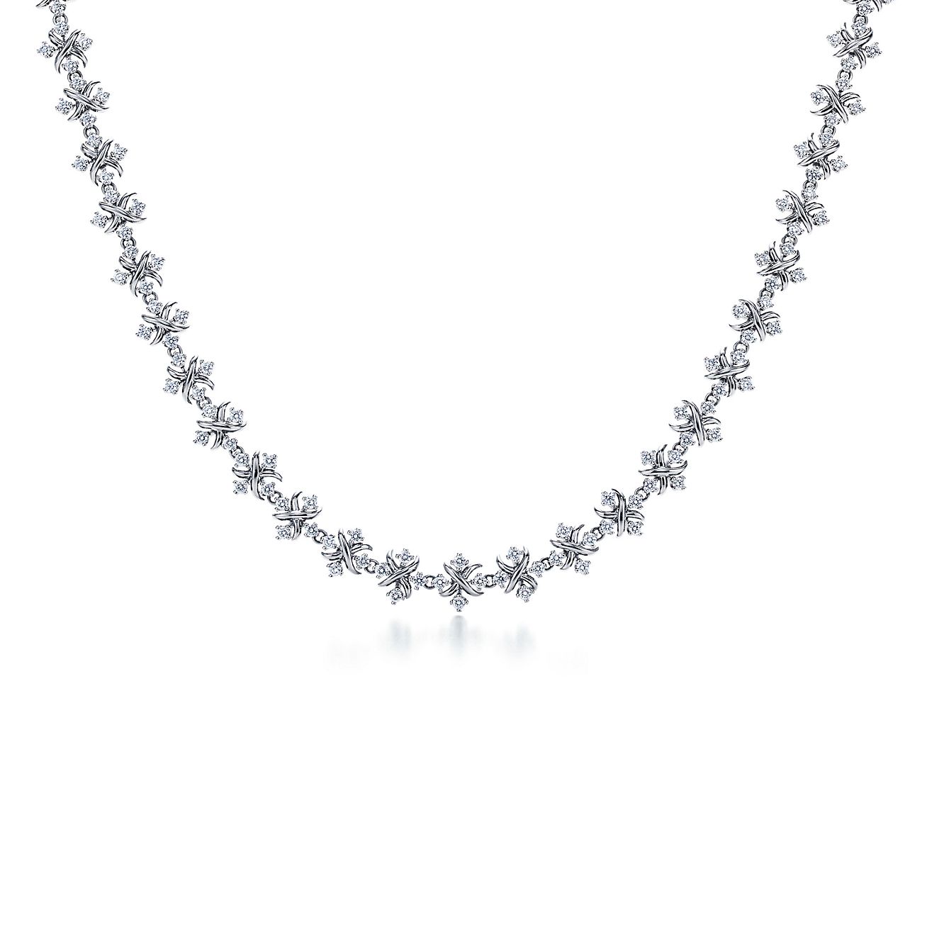 tiffany diamond necklaces