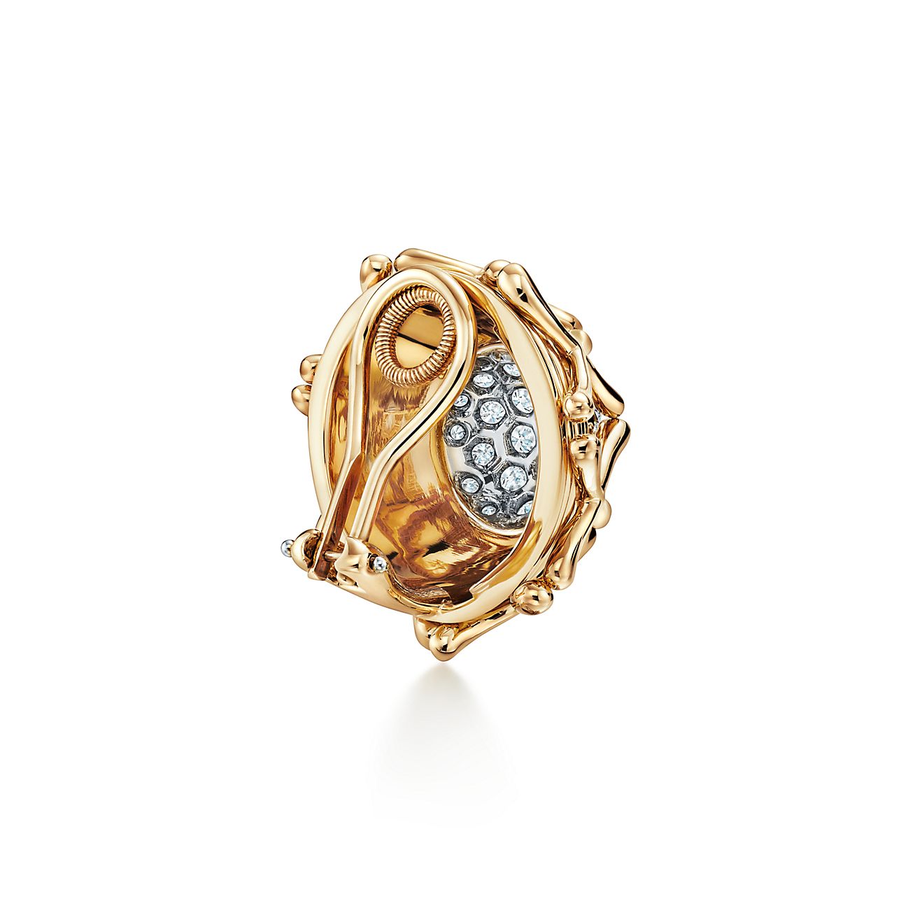 Tiffany & Co. Schlumberger Multiplication Ear Clips