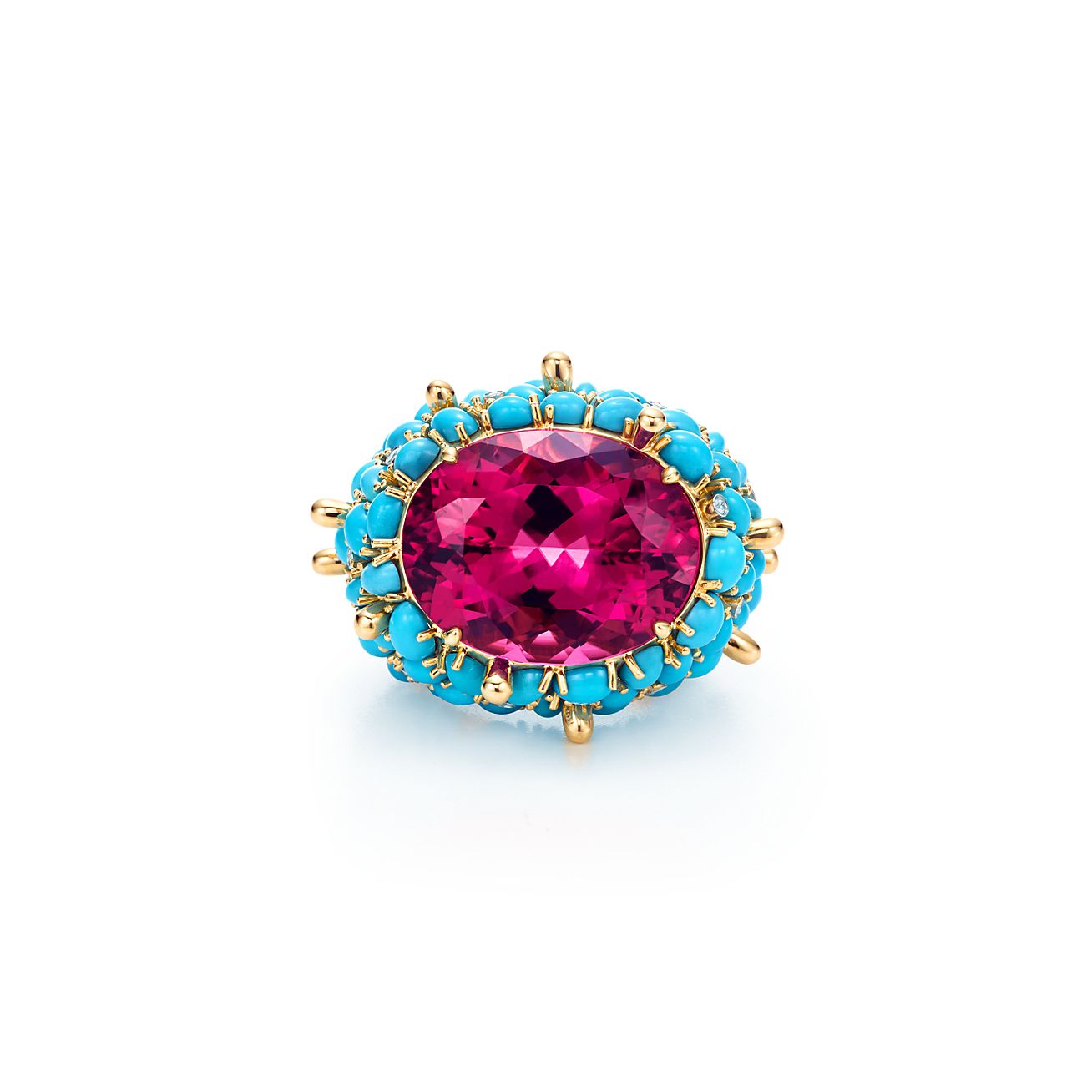 tiffany rubellite ring