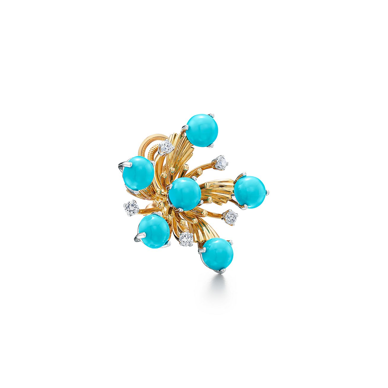 Tiffany & Co. Schlumberger Snowflake Ear Clips