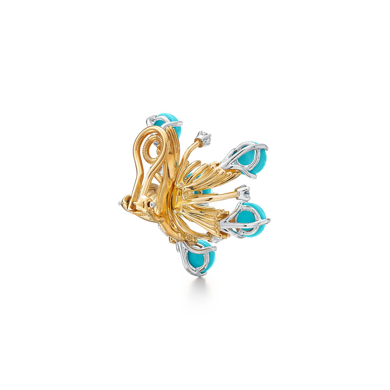 Tiffany & Co. Schlumberger Snowflake Ear Clips