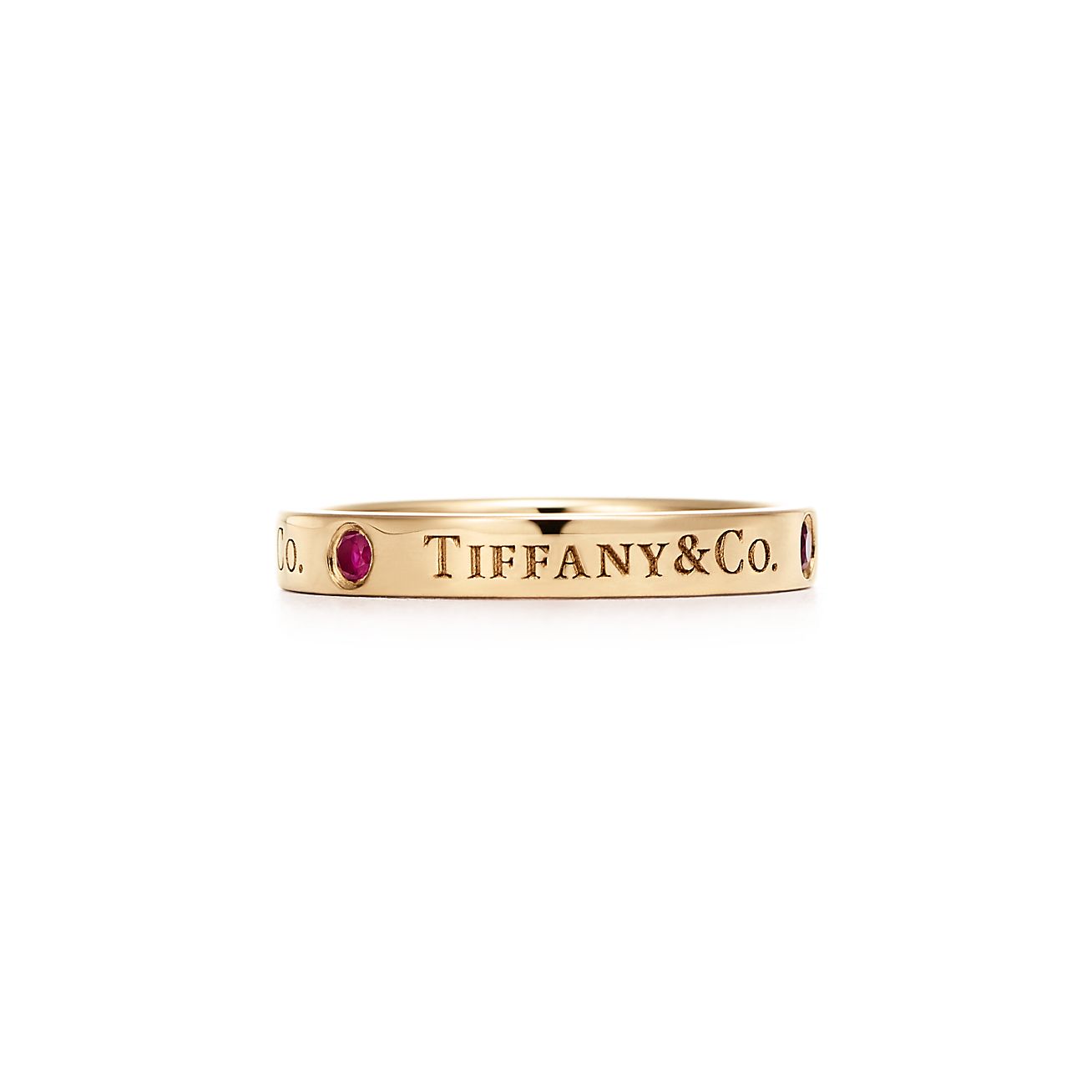 tiffany gold band ring