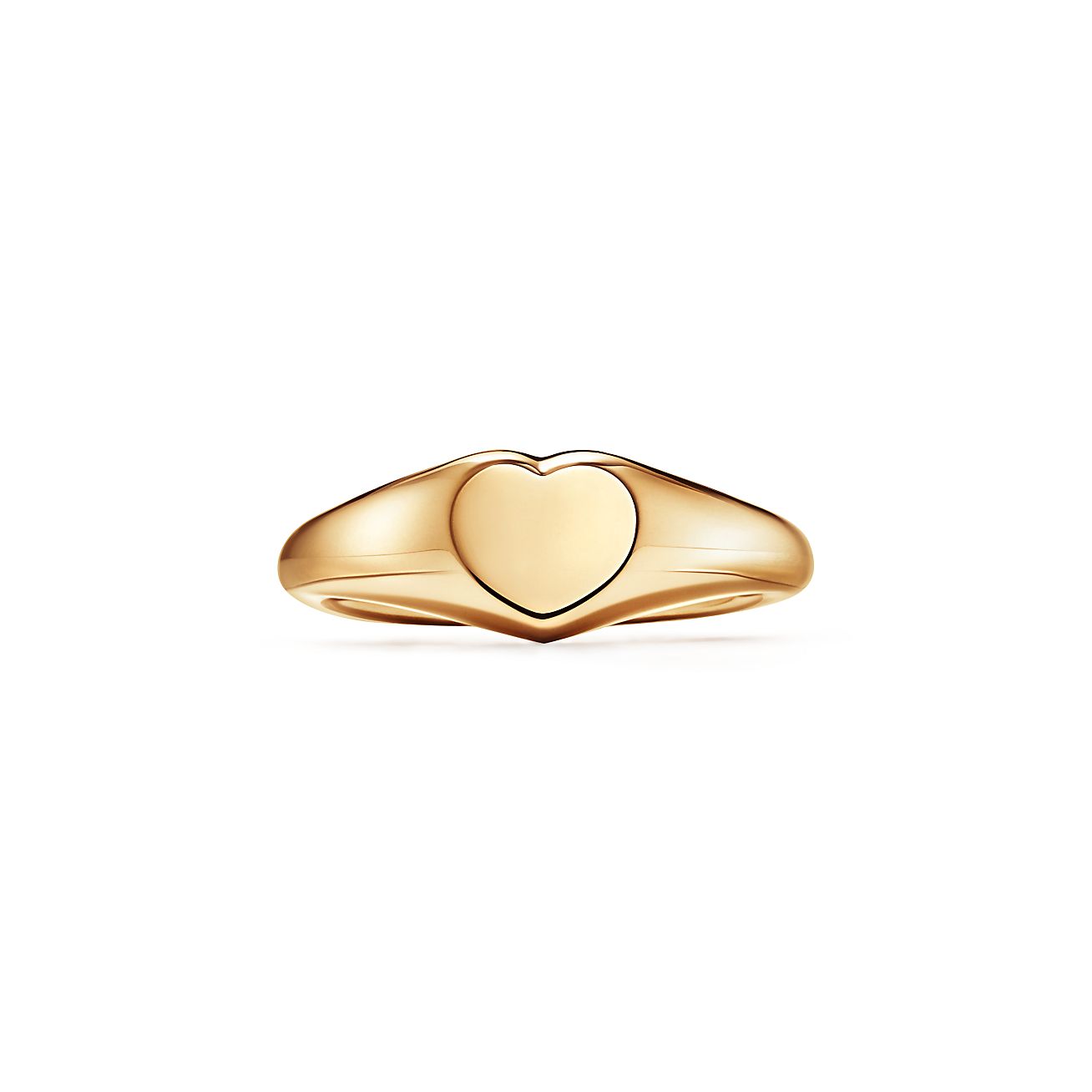 heart signet ring tiffany