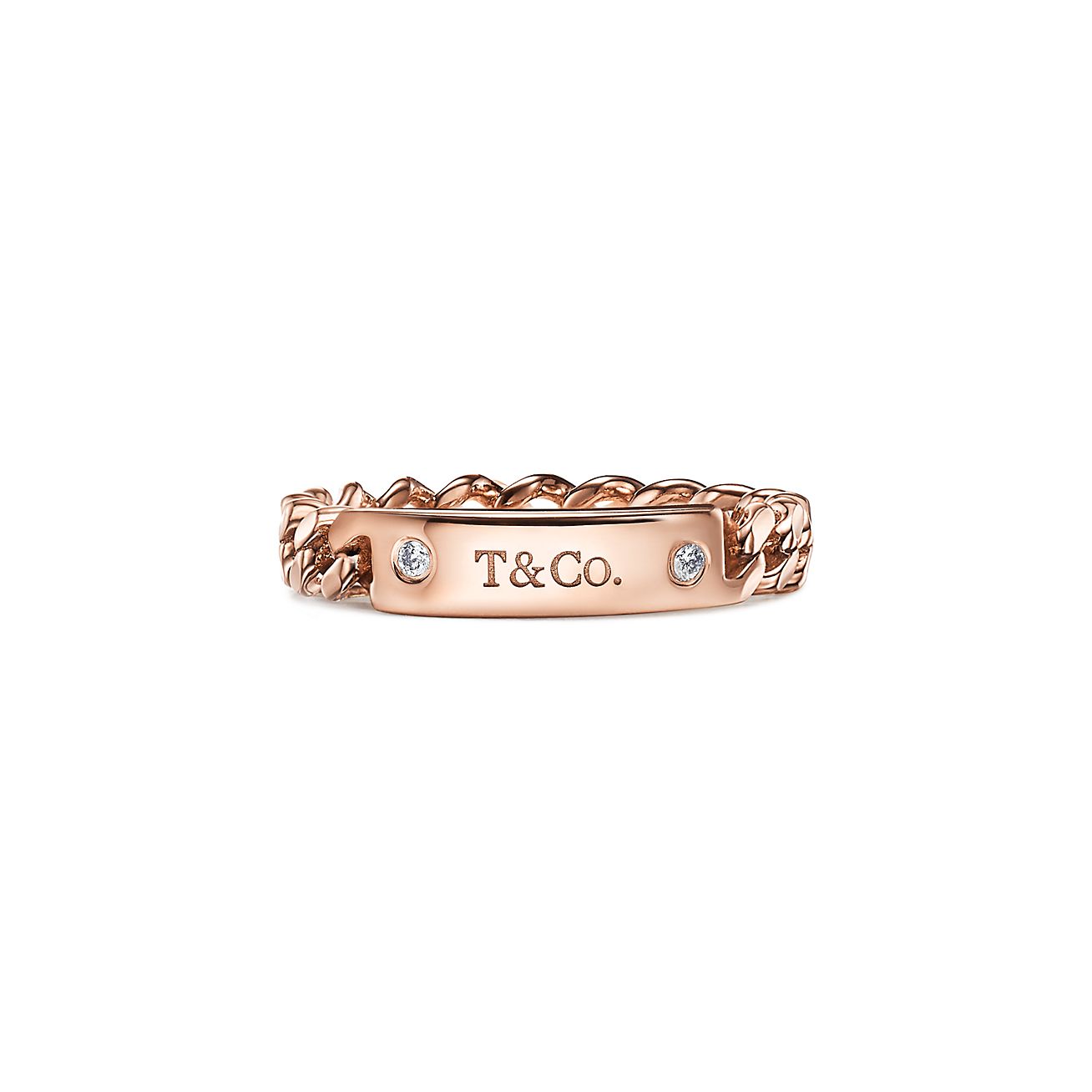 tiffany and co rose gold ring