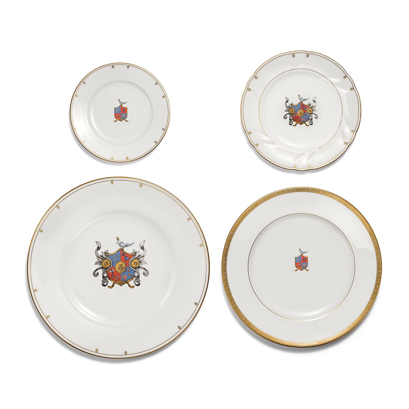 Tiffany Crest Bread and Butter Plate
