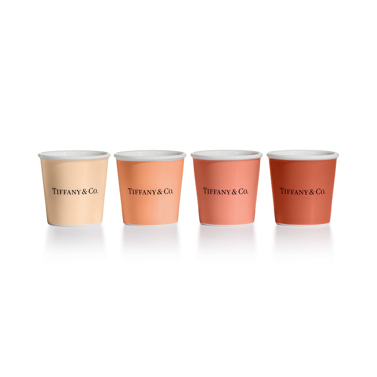 Tiffany Cups Tiffany Espresso Cups in Bone China, Set of Four | Tiffany ...