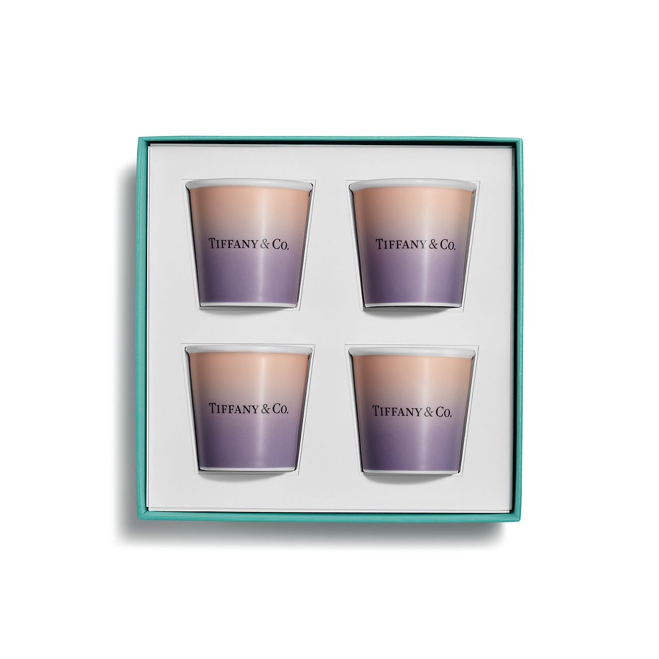 Tiffany Cups Tiffany Espresso Cups in Infinity Morganite Tiffany Cups Tiffany Espresso Cups in Infinity Morganite