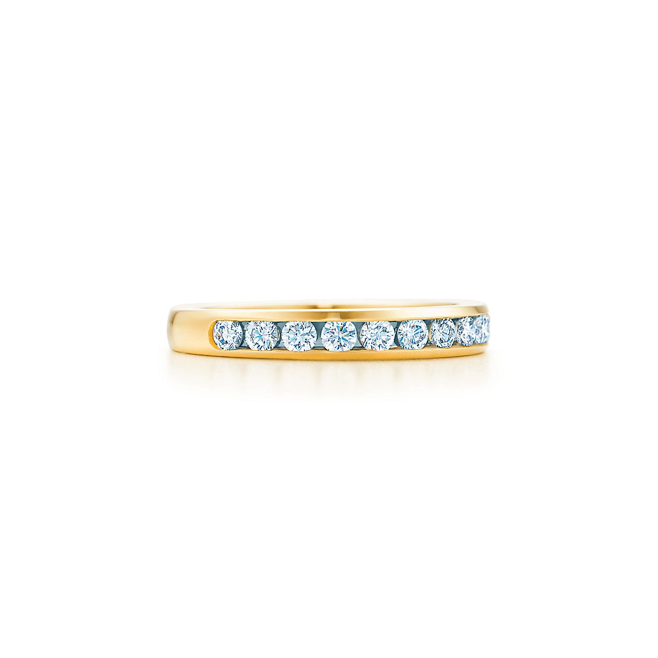Tiffany Diamant Trauring In 18 Karat Gold 3 Mm Breit Tiffany