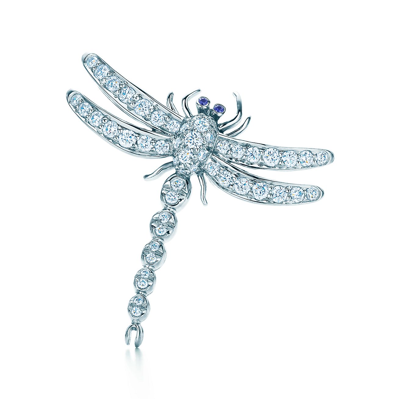 Tiffany Enchant™ dragonfly brooch in 