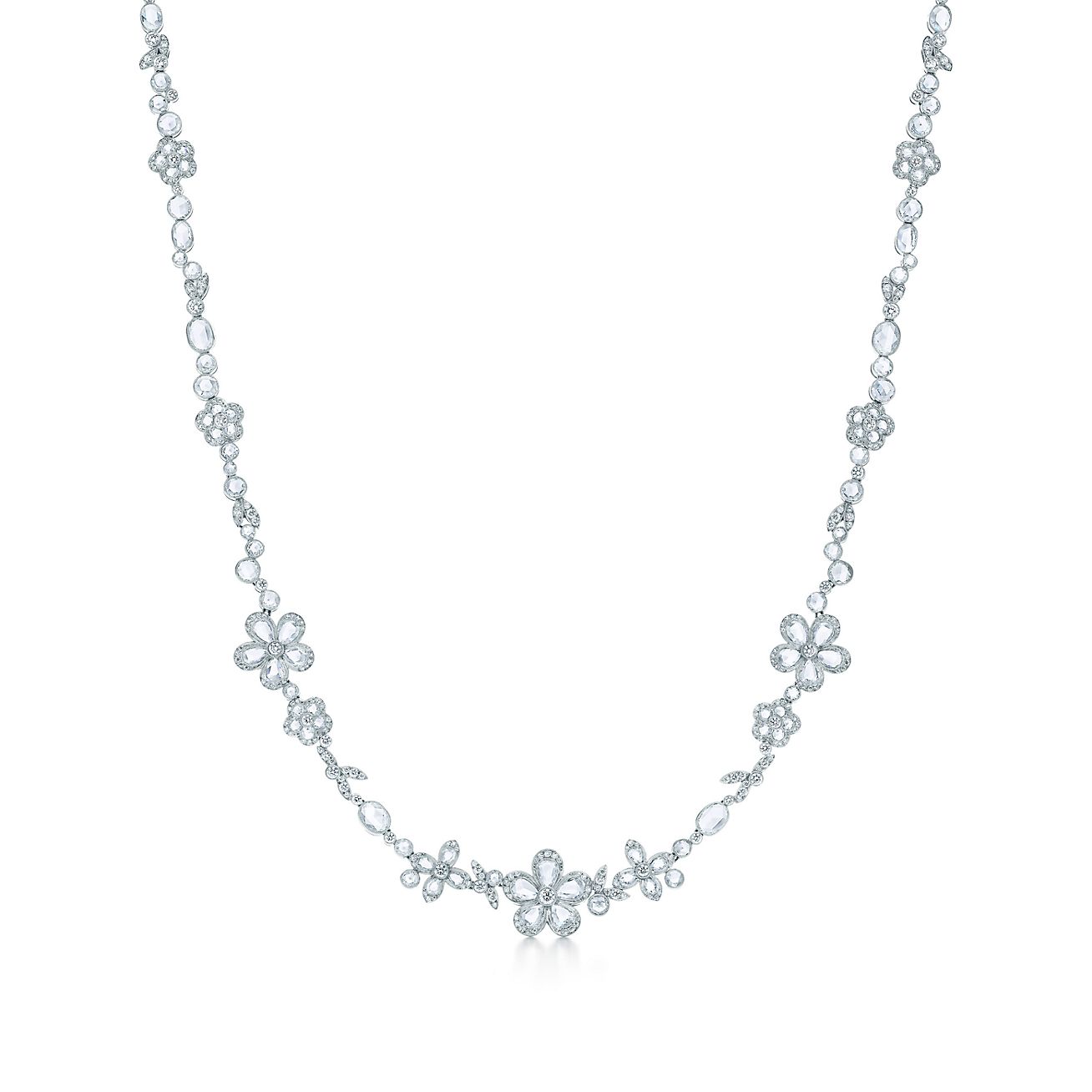 Tiffany Enchant™ flower necklace in 