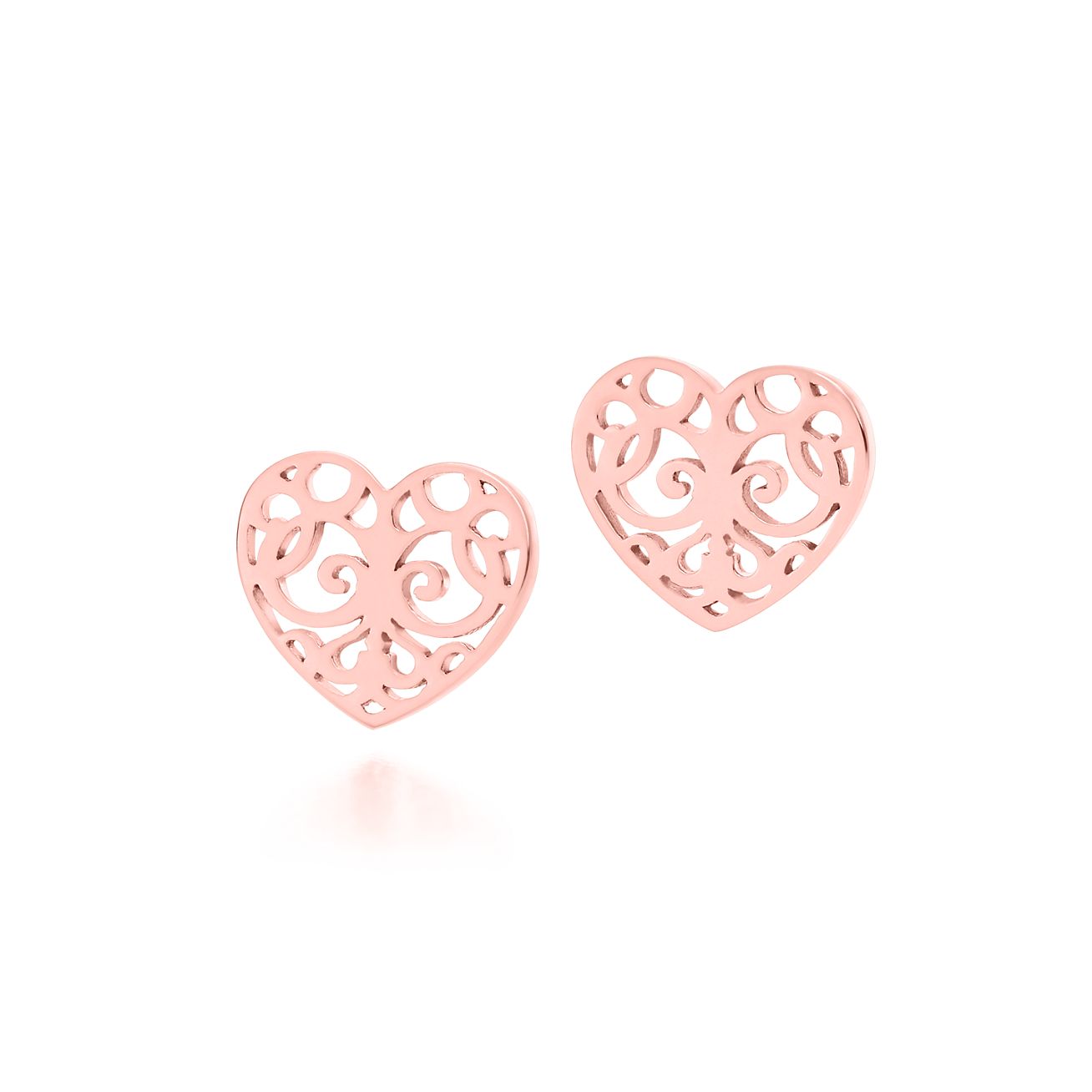 Tiffany Enchant® heart earrings in 