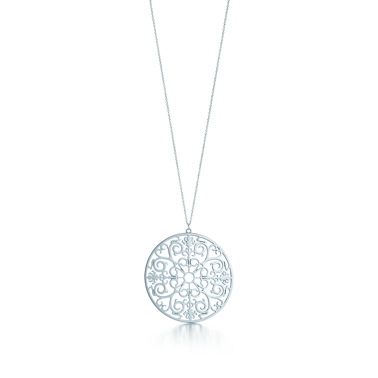 tiffany enchant round pendant