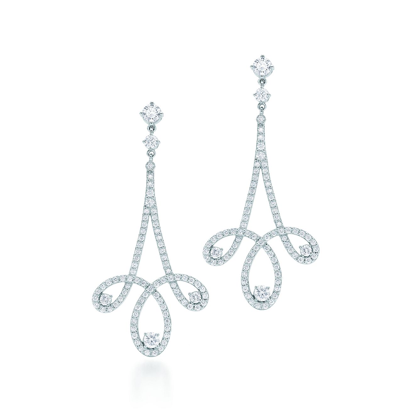 tiffany enchant flower earrings