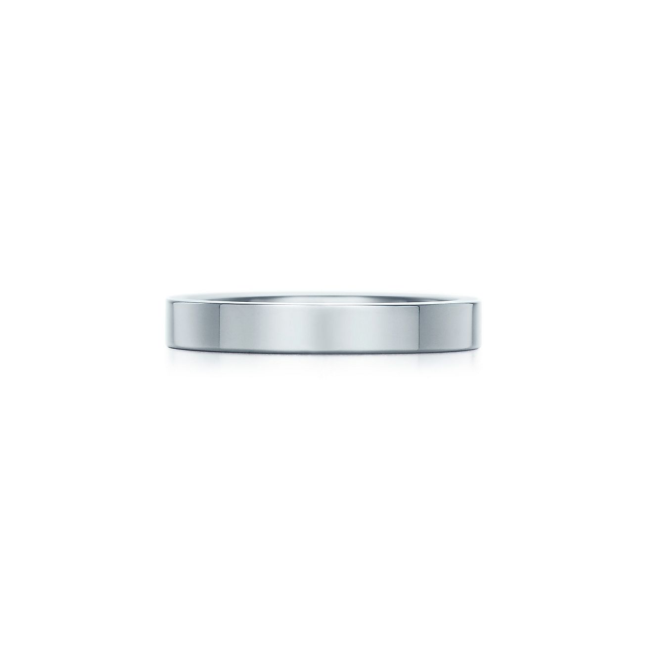 tiffany silver band ring