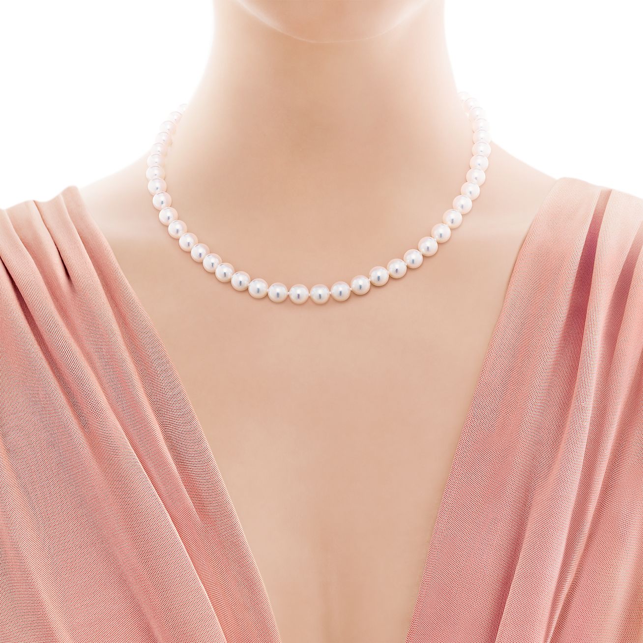 tiffany akoya pearl necklace