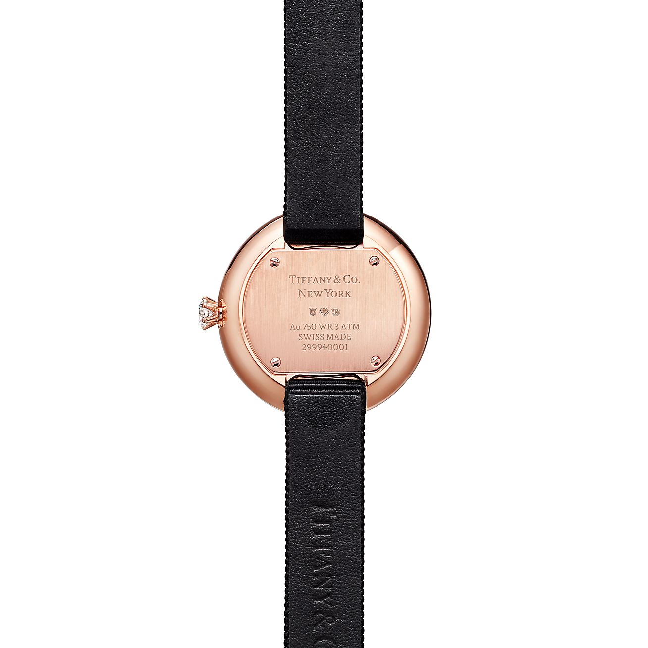 Tiffany rose clearance gold watch