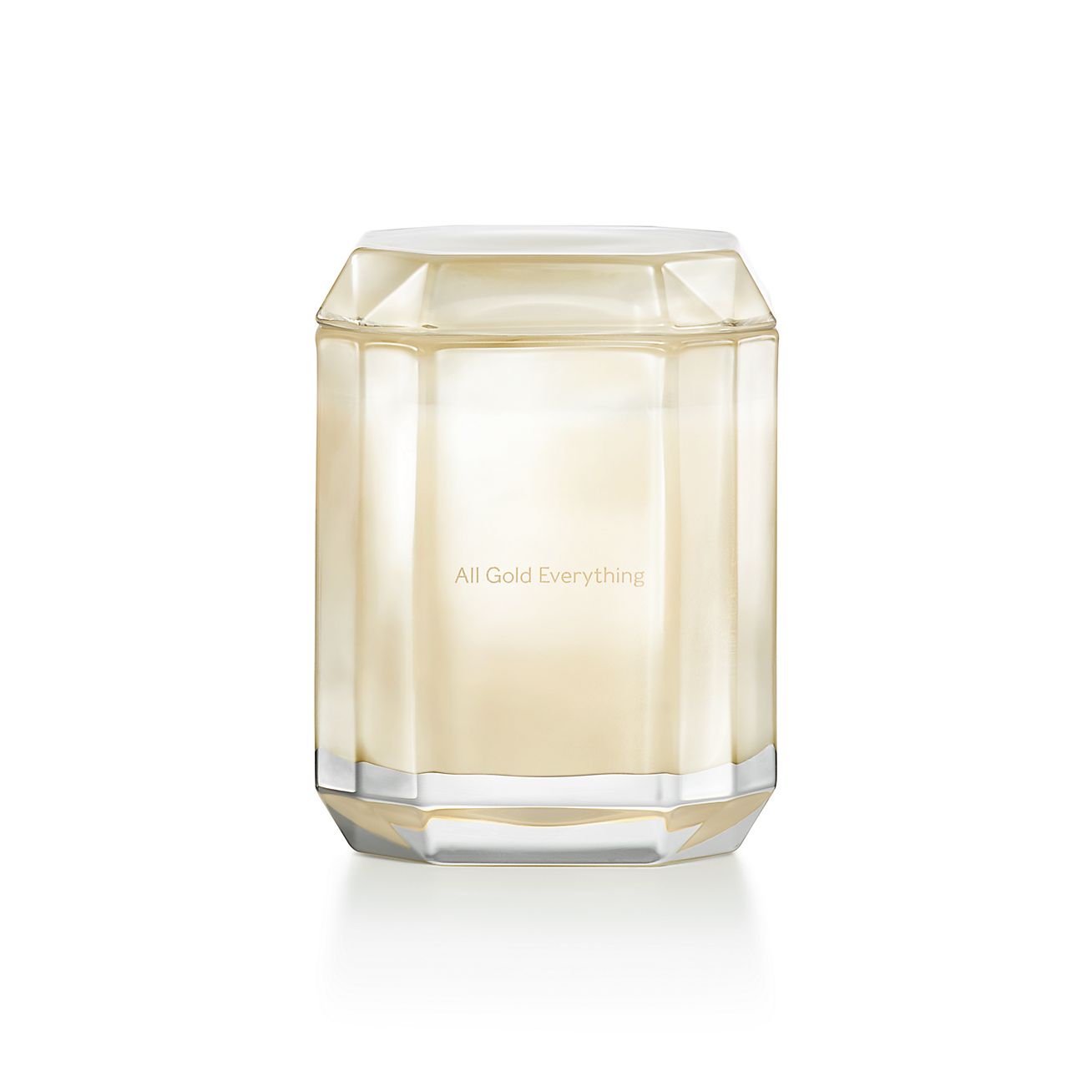 Tiffany Facets All Gold Everything Candle